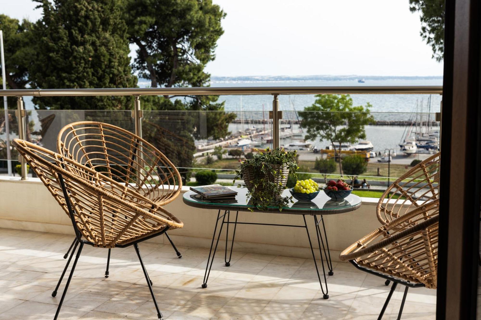 Champagne Sea View Apartment By Binobi! Thessaloníki Luaran gambar