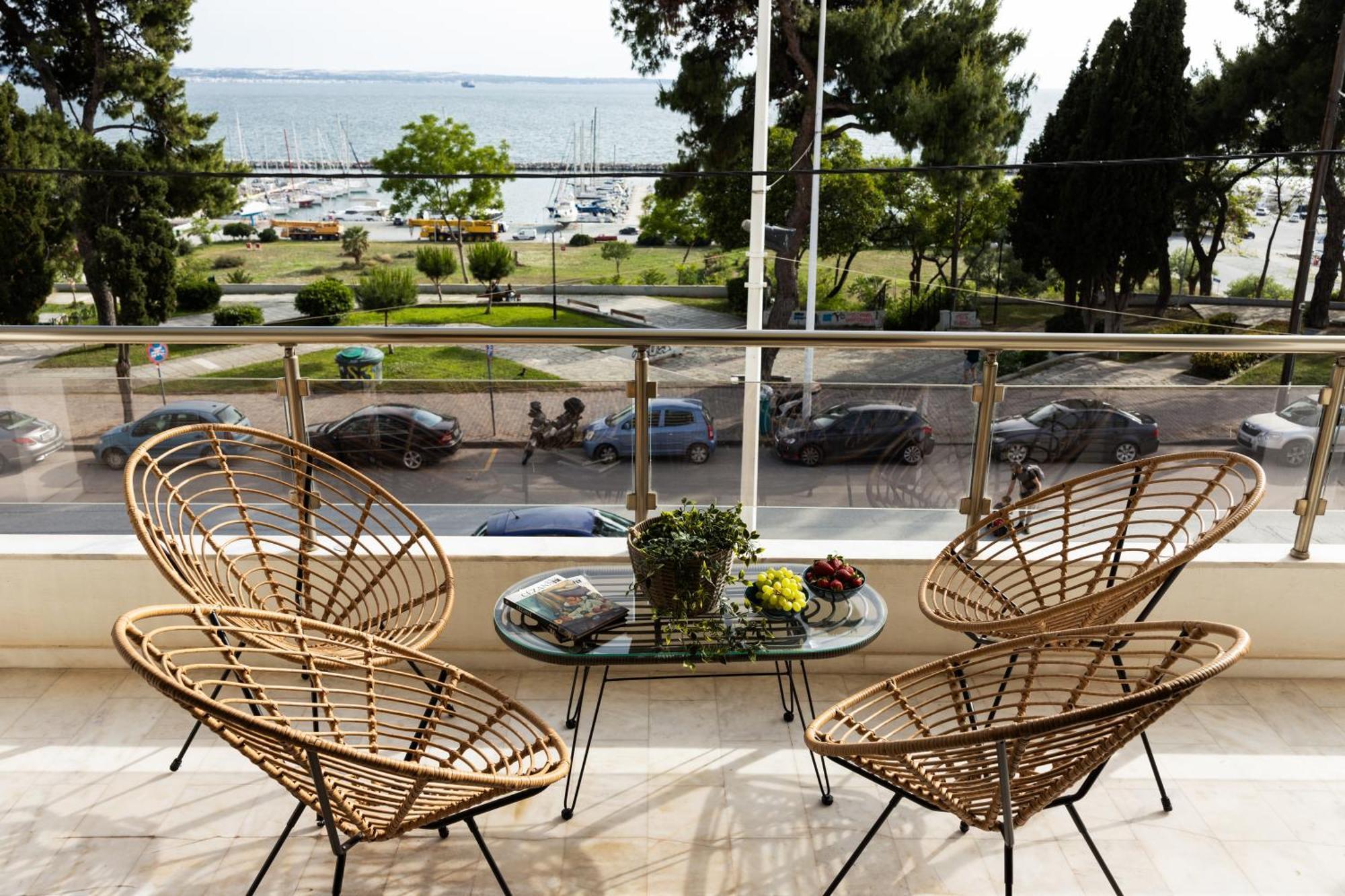Champagne Sea View Apartment By Binobi! Thessaloníki Luaran gambar